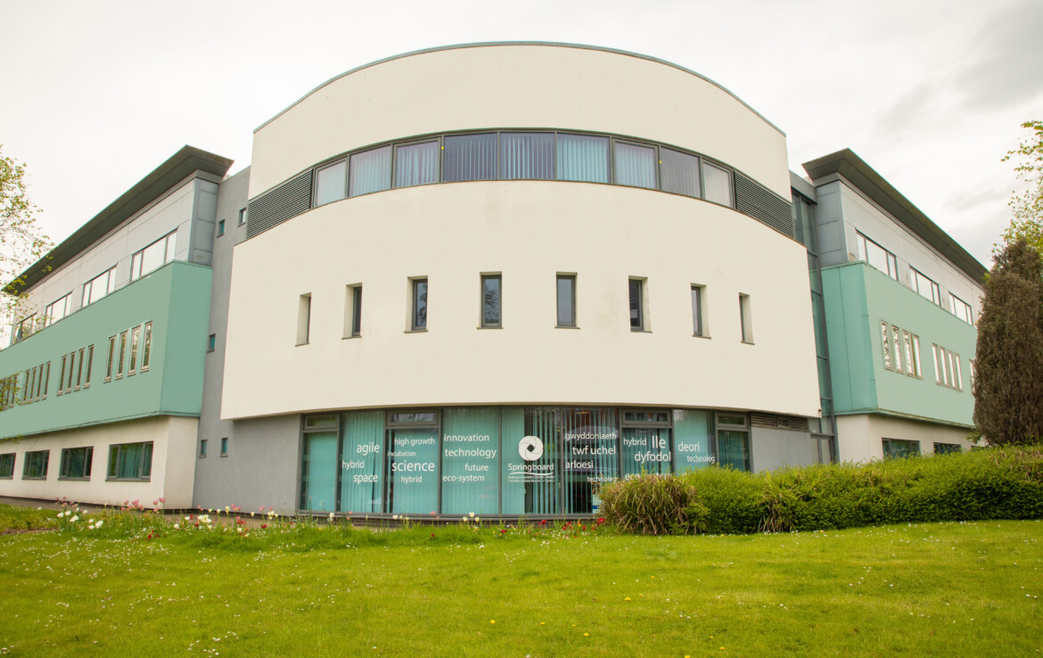 Springboard tech startup office Cwmbran