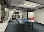 Basement gym area