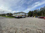 yard and car park, Lakeview House